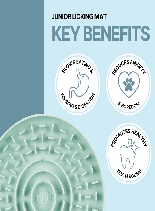 TRIXIE Junior Licking Mat 6 in, Pet Slow Feeder, for Dogs and Cats - Image 4